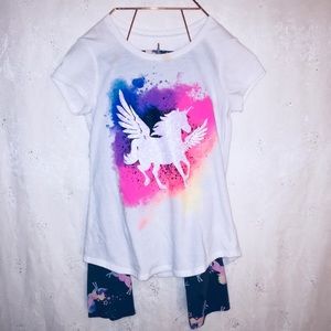 Girls Justice Unicorn Shirt Unicorn 